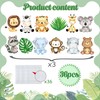 36 Pieces Safari Animals Cutouts Jungle Party Cut-Outs Safari Birthday