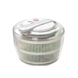 KingGala Salad Spinner with Lid - Salad Spinner Fruit Vegetable- Salad Dryer - Easy Washing, Drying, and Spinning- Good Grips Plastic Large Salad Spinner with Bowl