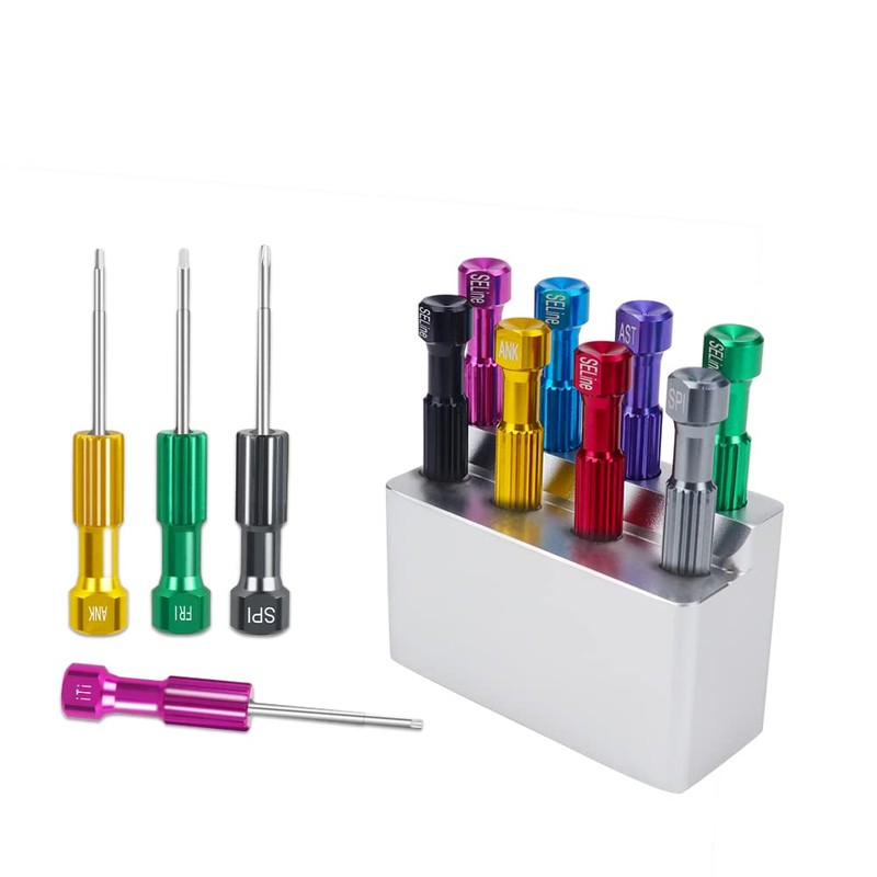 DenFactory 8PCS Lab Implant Screw Driver Kit Technician Tools Micro