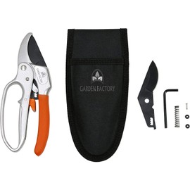 Garden Factory - Rack and pinion shears - replacement blade and spring - branch cutter - gardening scissors - pruning shears