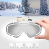 LOVJOYSE Ski Goggles, OTG Ski Goggles, Over Glasses Ski/Snowboard Goggles
