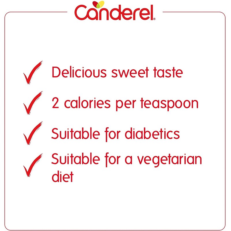 Canderel Granular Low Calorie Sweetener, ECO Refill 500G Drum