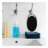Dexano Cepillo De Esponja Corporal De Silicón, Exfoliante Corporal Negro