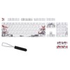 MOLGRIA Keycaps 110 Set for Full Size Mechanical Keyboard, Custom