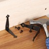 sourcing map 2Pcs Decorative Corner Brackets, 2.4" x 2.4" x