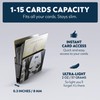 Freja Svendsen Engraved Aluminum Wallet for Men - Slim Money