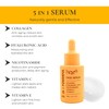 HEZRA 5-in-1 Face Serum, 30 mL, with Collagen, Hyaluronic Acid,
