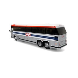 1980 MCI MC-9 Crusader II Intercity Coach Bus St. John's CN Canadian National Vintage Bus & Motorcoach Collection 1/87 (HO) Diecast Model by Iconic Replicas 87-0323