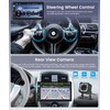 7 inch Double Din Car Radio Stereo, Wireless Carplay Android