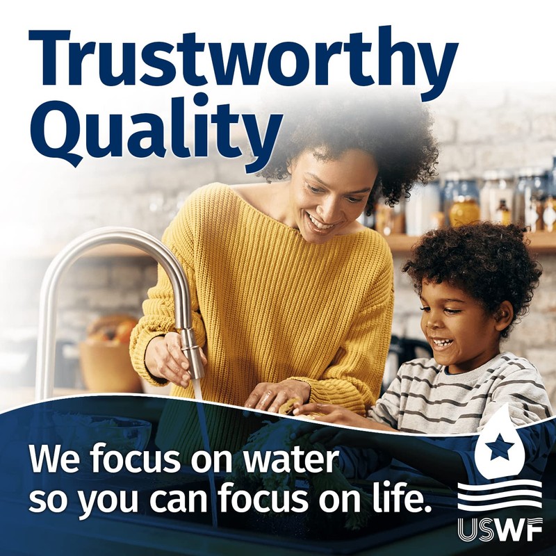 USWF RO-2F-600-F CF Filter Replacement for USWF-RO-2F-600 Tankless RO system,