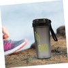 Totority 400ML Sports Shaker Bottle Blender Frosted Plastic Water Bottle