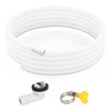 BEWAVE Air Conditioner Drain Hose Kit, Universal Durable Drain Pipe