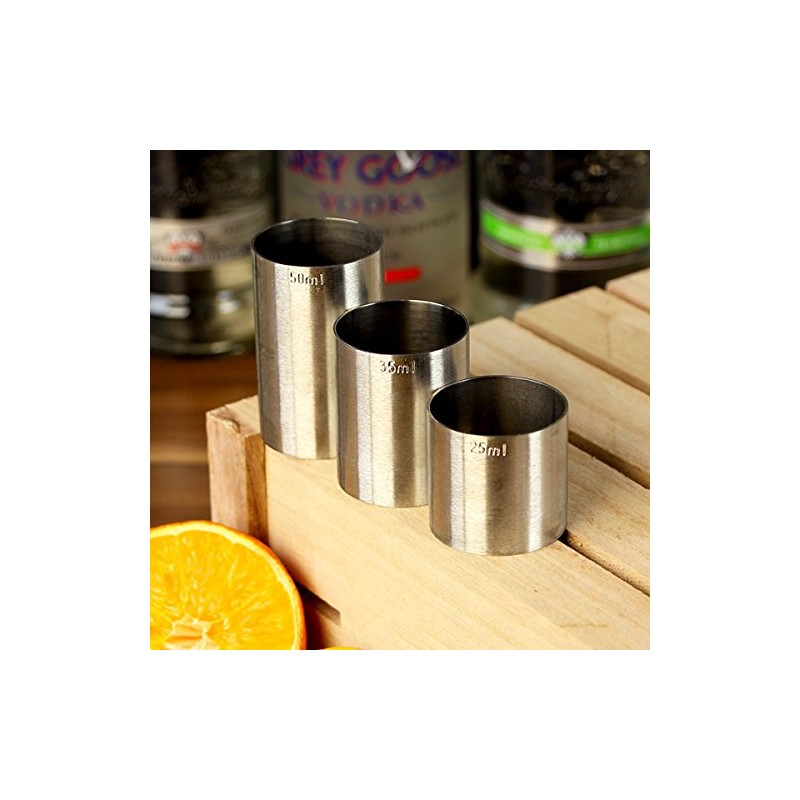Utopia Stainless Steel Thimble Bar Measure CE 25ml | Spirit