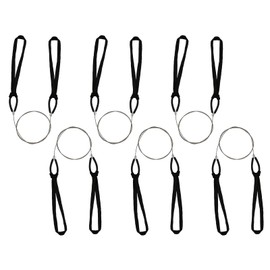 DS. DISTINCTIVE STYLE Stainless Steel Wire Saw 6 Pieces 23 Inch Pocket Cable Saw for Camping Hiking, Hunting, Cutting Trees and Wood