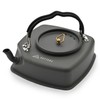 Daytona 37008 Motorcycle Camping Kettle, Aluminum, Square Kettle, 15.2 fl