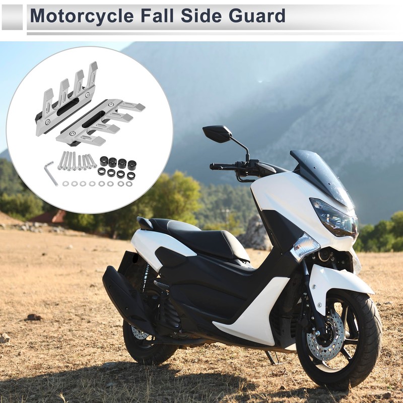 RATCHROLL 1 Set Motorcycle Fall Side Guard Front Fork Protector