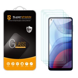 Supershieldz (3 Pack) Designed for Motorola Moto G Power (2021) Tempered Glass Screen Protector, Anti Scratch, Bubble Free