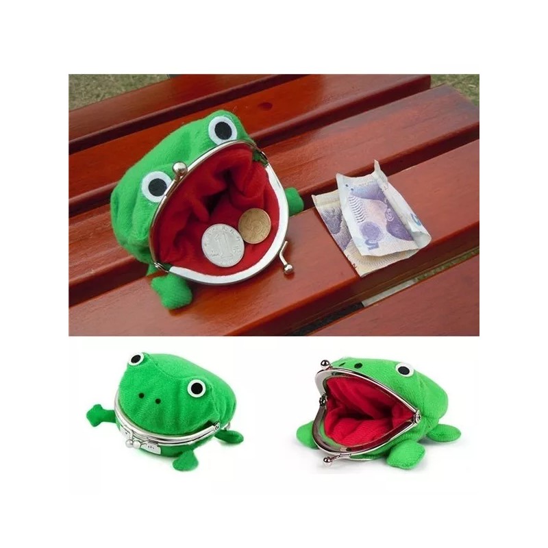 Veraly Monedero De Ranita Verde De Peluche! Uzumaki Naruto!! Full