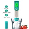 PH Salinity Temperature Tester High Accuracy IP65 Waterproof Portable Digital