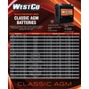 MK Battery WestCo 12V7A-BS Factory Activated Maintenance-Free Rechargeable Sealed Lead-Acid