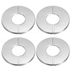 HARFINGTON 4pcs Wall Split Flange 1.02" (26mm) Stainless Steel Round