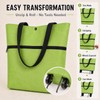 Foldable Shopping Bag with Wheels, 2-in-1 Foldable Shopping Cart, Ultra-Light