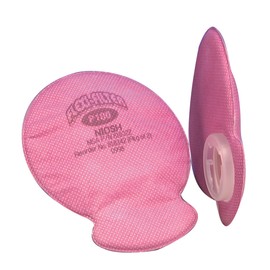 MSA 818342 Advantage Respirator Flexi-Filter - P100, Quantity: 2 per pack, Air-Purifying Respirator Pad, Cartridges Accessory, Air-Purifying Respirator Attachment, Long-Lasting Respiratory Protection