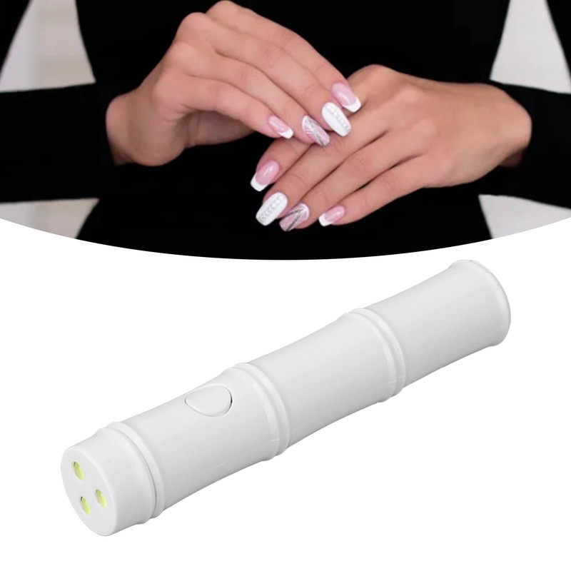 Mini Nail Curing Lamp 3pcs Light Chips 45s Timing Handheld