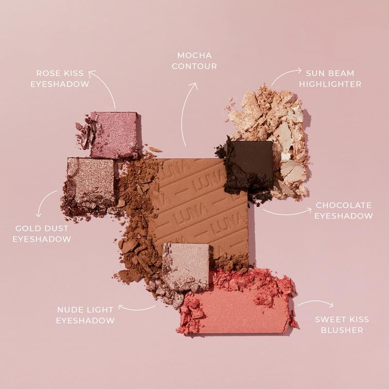 LUNA Glam & Glow Palette - All In One Makeup