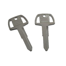 isbridge Suitable Fit For 2X Chrome Blank Key L200 L300 Colt Van Delica