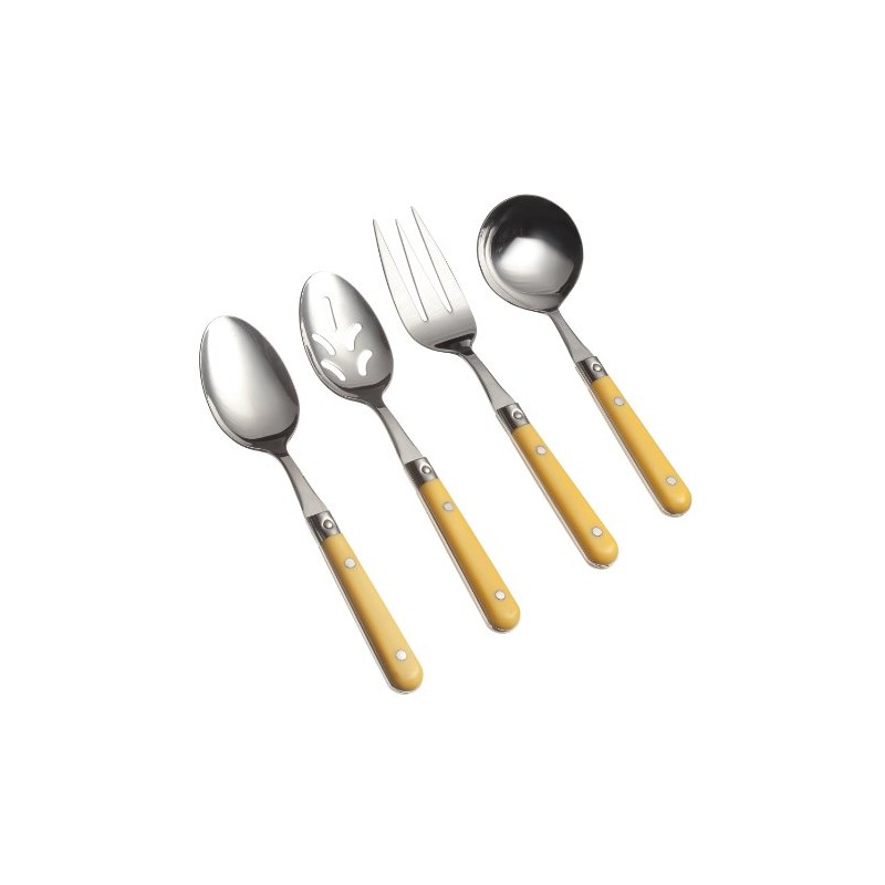 Ginkgo Le Prix 4-Piece Hostess Set Mimosa Yellow