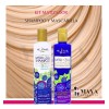 Nekane Shampoo Mora Azul 24 Pz Matizador Rubios Canas 300ml