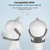 YBWM 2Packs Replacement Dreamwear Headgear Straps Compatible with DreamWear Full