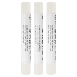 uxcell Furniture Repair Crayons, 3Pcs - Wood Wax Filler Stick, Furniture Markers Touch Up - for Scratches Holes Tables Desks Wooden Floors Cover Ups, Cream White