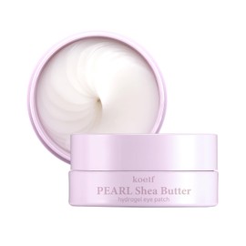 Koelf Pearl & Shea Butter Hydrogel Eye Patch 60ea (30pairs) - Cooling, Moisturizing Eye Mask with Bamboo, Pine Tree for Soothing Under Eye Care, for Puffy Eyes, Eye Bags