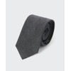 Musinsa Standard Wool-Like Narrow Solid Tie [Medium Gray]