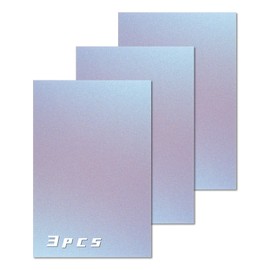 Chameleon Acrylic Sheet - Sparkly Plastic for Laser Engraving, Pearlescent Acrylic Sheets for DIY Projects, Crafts Art Display (3, Purple, 8 * 12inch)