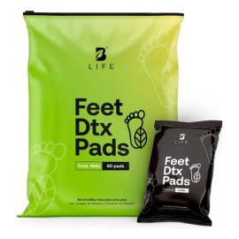 Parches Pies Dtx Limpieza Cuerpo Feet Life Color