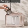 Jabonera de viaje estanca NZNDWYT YM‑ZYH – Doble capa, portátil