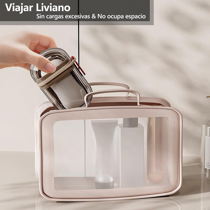 Jabonera de viaje estanca NZNDWYT YM‑ZYH – Doble capa, portátil