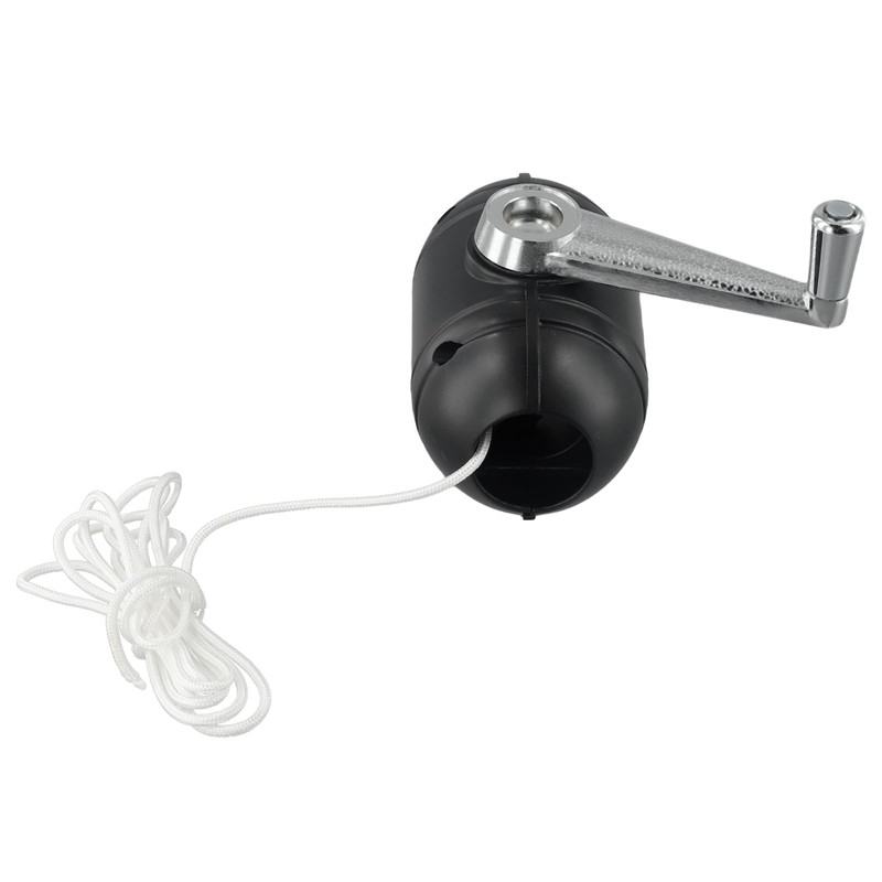 Outdoor Patio Umbrella Tilt Mechanism Crank with Rope Replacement Part