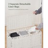 SETVSON Laundry Hamper with Lid 132 L, (35 Gallons) Clothes