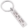 Tecreo I Love You Keychain for Boyfriend Girlfriend Husband Wife