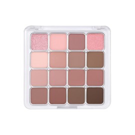 Erinde 16 Colors Eyeshadow Palette, Matte Shimmer Glitter Finishes Eye Shadow, Ultra-Blendable, Highly Pigmented Power Formula Makeup, Natural Nude Eyeshadow Palette for Wowen, #03