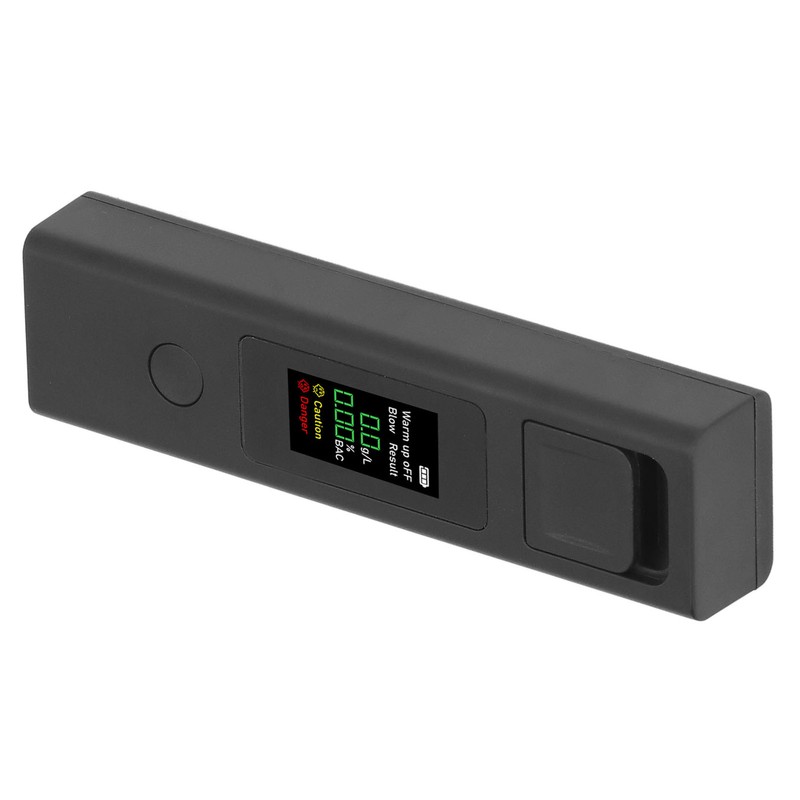 Breathalyzer Small Portable Smart Quick Response Blowing LCD HD Three