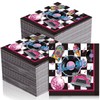 Feifeiya 60 Pcs 50s Cocktail Paper Napkins 6.5 x 6.5