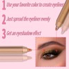Holzsammlung 12 Colours Waterproof Matte Eyeshadow Pen Set, Metallic Eyeshadow