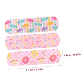 Ipetboom 120pcs Emergency Bandage Cartoon Wound Patches for Boys and Girls Adults Hypoallergenic Breathable