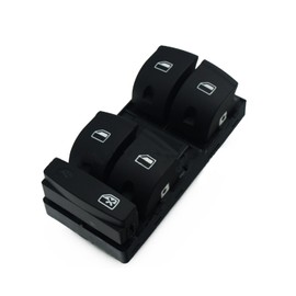 Yuiturt 4F0959851F Window Regulator Switch for A3 S3 A6 S6 C6 Q7, Control Switch Button of Driver Side Master Window Switch Element Window Regulator, 4F0959851 4F0959851A 4F0959851C 4F0959851G