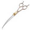 JASON 7.5" Dog Grooming Scissors - Professional Curved Shear with